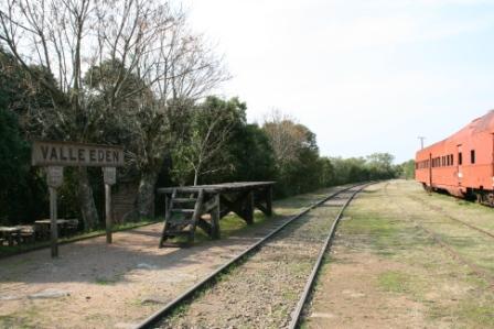 Alter Bahnhof im Valle Eden